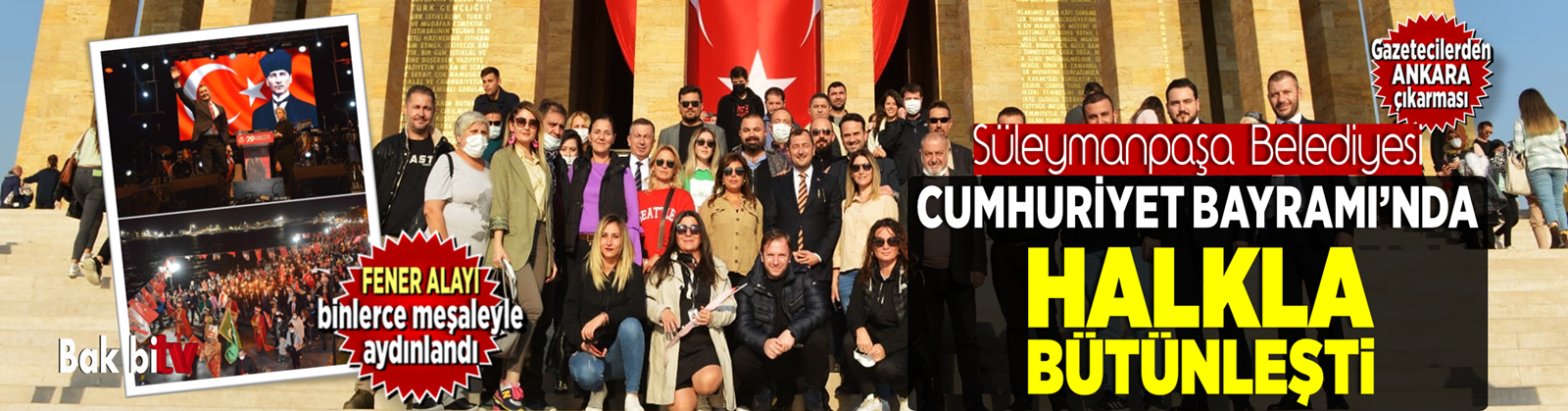 SÜLEYMANPAŞA BELEDİYESİ CUMHURİYET BAYRAMI’NDA HALKLA BÜTÜNLEŞTİ