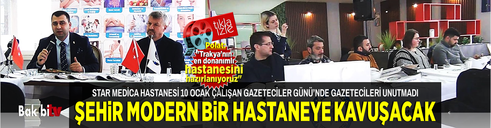 STAR MEDİCA HASTANESİ 10 OCAK ÇALIŞAN GAZETECİLER GÜNÜ’NDE GAZETECİLERİ UNUTMADI