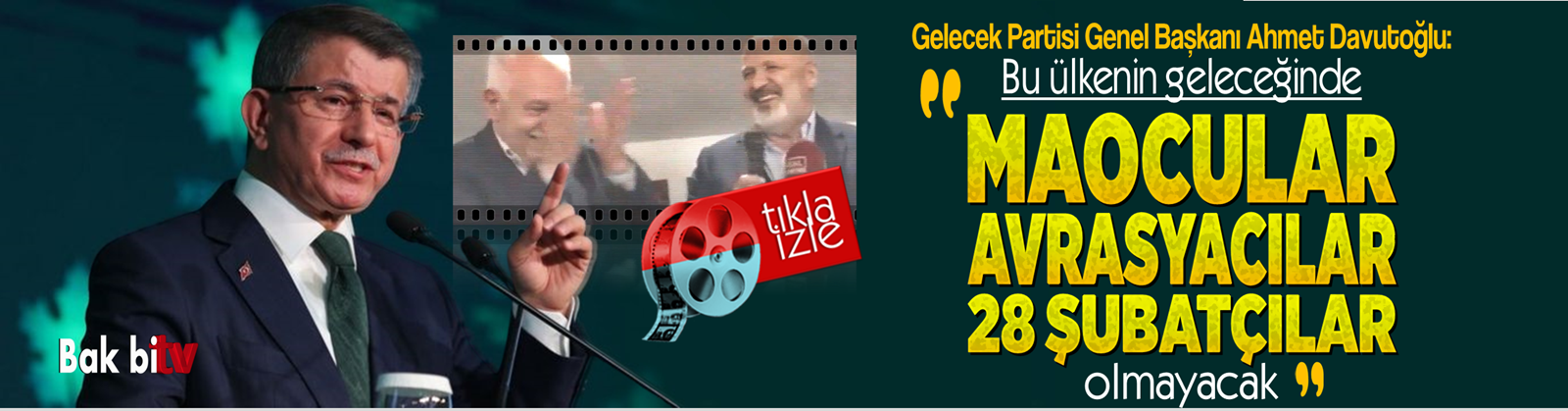 DAVUTOĞLU’DAN “AK PARTİLİ KARDEŞİM, KORKMA!” VİDEOSU