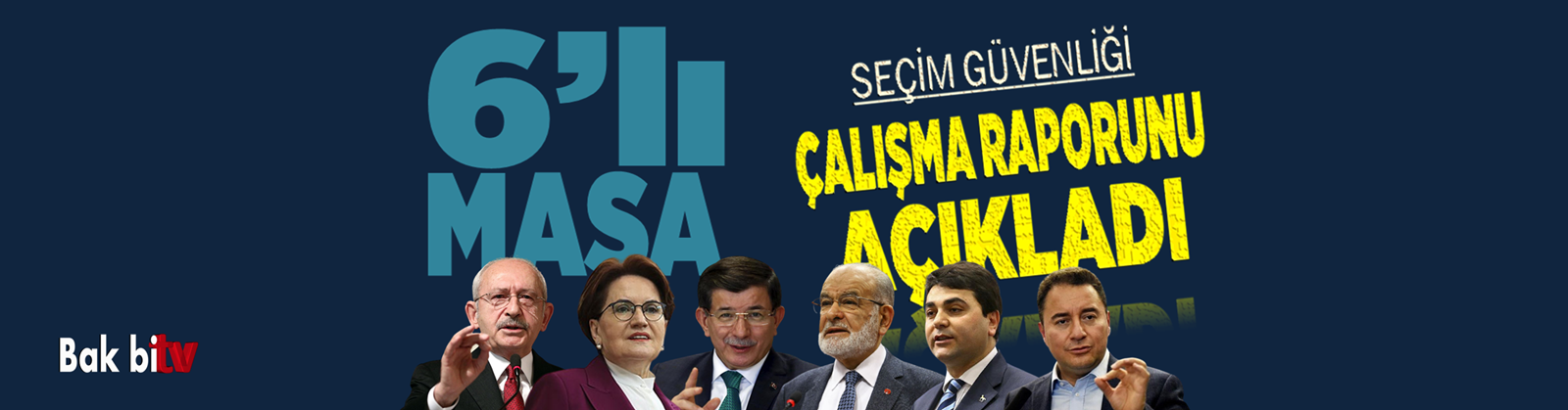 ALTILI MASA SEÇİM GÜVENLİĞİ ÇALIŞMA RAPORUNU AÇIKLADI