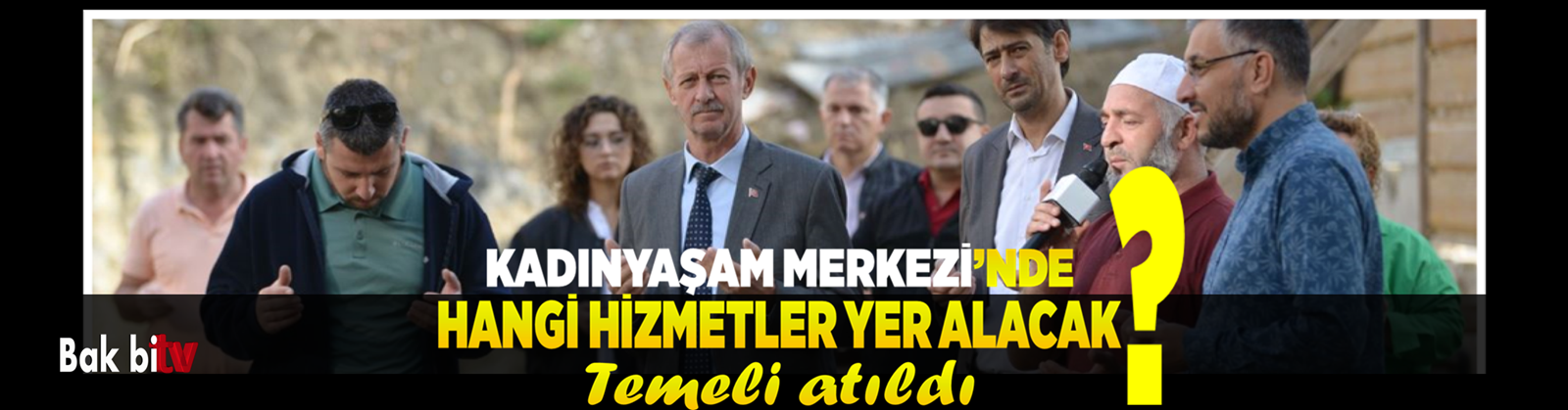 ZAFER MAHALLESİ KADIN YAŞAM MERKEZİ’NİN TEMELİ TÖRENLE ATILDI