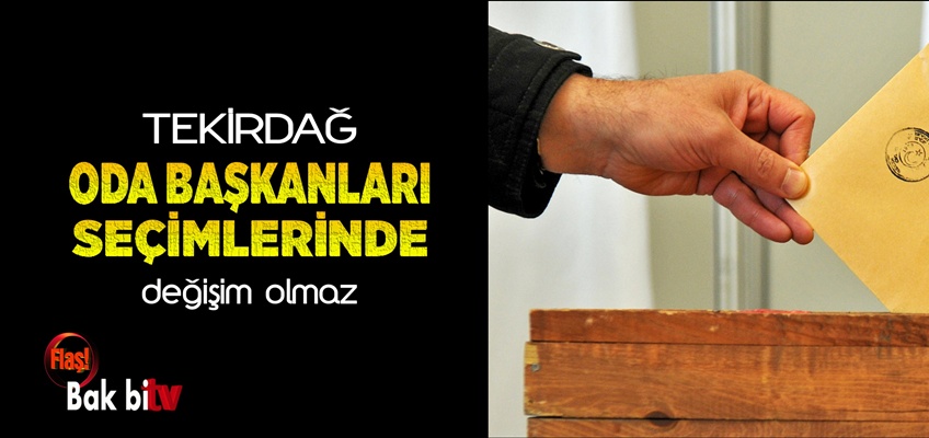 ESNAF ODALARINDA SEÇİM MARATONU BAŞLIYOR