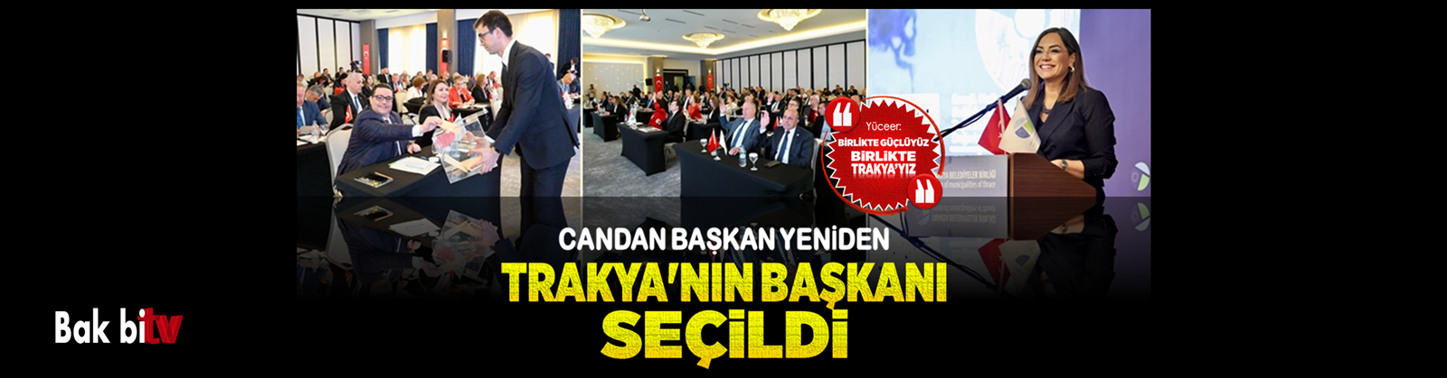 CANDAN BAŞKAN YENİDEN TRAKYA